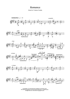 Romance von Federico Moreno Torroba (Download) 