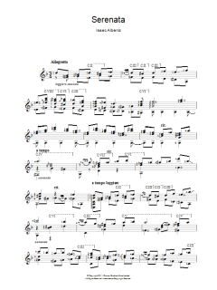Serenata von Isaac Albéniz (Download) 