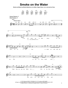 Smoke On The Water von Deep Purple (Download) 