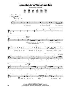 Somebody's Watching Me von Rockwell (Download) 