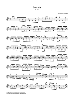 Sonata K.377 von Domenico Scarlatti (Download) 