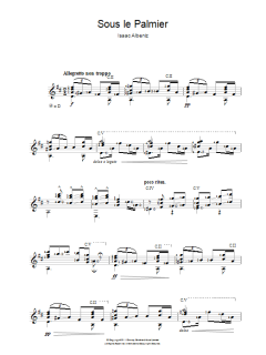 Sous Le Palmier von Isaac Albéniz (Download) 