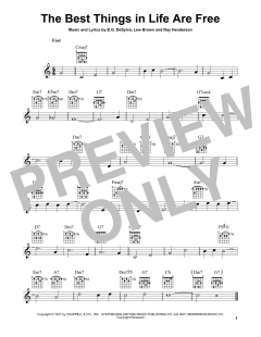 The Best Things In Life Are Free von Ray Henderson (Download) 