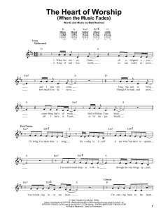 The Heart Of Worship von Matt Redman (Download) 
