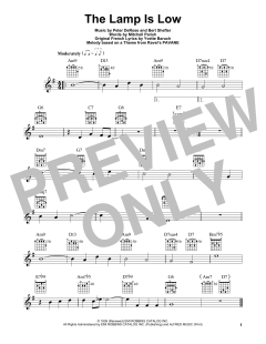 The Lamp Is Low von Mitchell Parish (Download) 