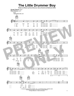 The Little Drummer Boy von Harry Simeone (Download) 