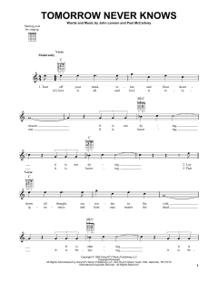 Tomorrow Never Knows von The Beatles (Download) 