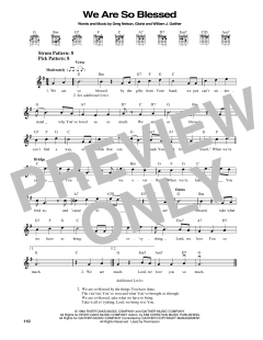 We Are So Blessed von Greg Nelson (Download) 