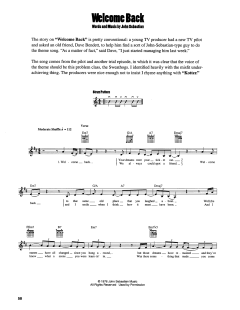 Welcome Back von John Sebastian (Download) 