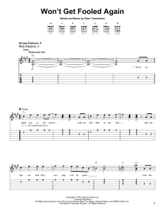 Won't Get Fooled Again von The Who (Download) 