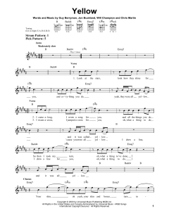 Yellow von Coldplay (Download) 