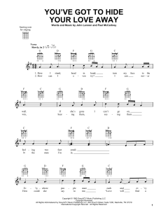 You've Got To Hide Your Love Away von The Beatles (Download) 