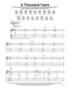 A Thousand Years von Christina Perri (Download) 