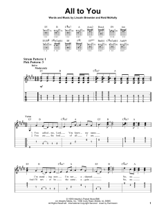All To You von Lincoln Brewster (Download) 