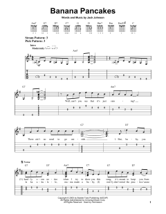 Banana Pancakes von Jack Johnson (Download) 