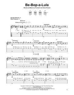 Be-Bop-A-Lula von Gene Vincent (Download) 