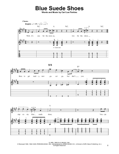 Blue Suede Shoes von Carl Lee Perkins (Download) 
