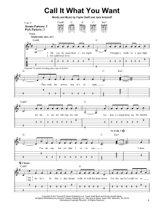 Call It What You Want von Taylor Swift (Download) 
