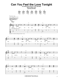 Can You Feel The Love Tonight von Elton John (Download) 