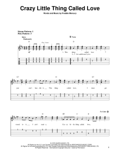 Crazy Little Thing Called Love von Queen (Download) 
