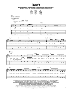 Don't von Ed Sheeran (Download) 