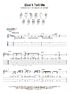 Don't Tell Me von Avril Lavigne (Download) 