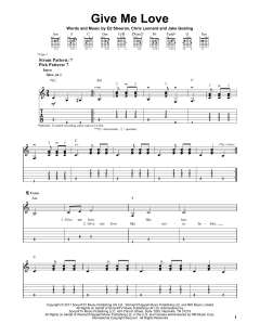Give Me Love von Ed Sheeran (Download) 