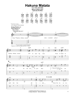 Hakuna Matata von Elton John (Download) 