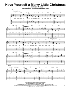 Have Yourself A Merry Little Christmas von Hugh Martin (Download) 