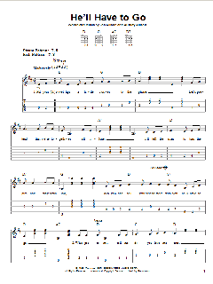 He'll Have To Go von Jim Reeves (Download) 