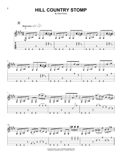 Hill Country Stomp von Dave Rubin (Download) 