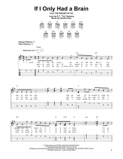 If I Only Had A Brain von Harold Arlen (Download) 