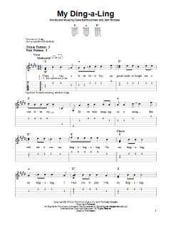 My Ding-A-Ling von Chuck Berry (Download) 