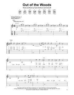 Out Of The Woods von Taylor Swift (Download) 