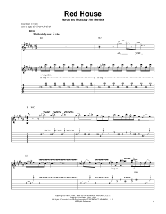 Red House von Jimi Hendrix (Download) 