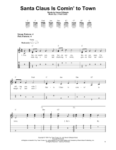 Santa Claus Is Comin' To Town von Haven Gillespie (Download) 