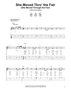 She Moved Thro' The Fair von Traditional Irish (Download) 