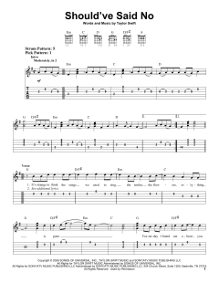 Should've Said No von Taylor Swift (Download) 