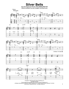 Silver Bells von Ray Evans (Download) 