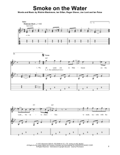 Smoke On The Water von Deep Purple (Download) 