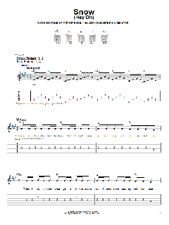 Snow von Red Hot Chili Peppers (Download) 