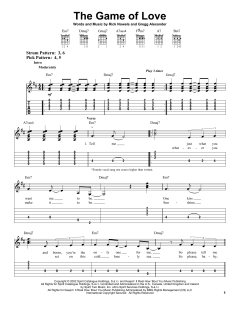 The Game Of Love von Carlos Santana (Download) 