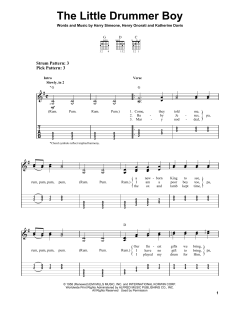 The Little Drummer Boy von Katherine Kennicott Davis (Download) 