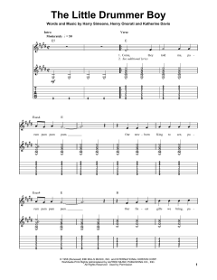The Little Drummer Boy von Katherine Kennicott Davis (Download) 