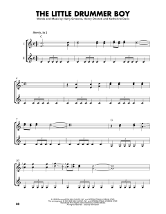 The Little Drummer Boy von Harry Simeone (Download) 