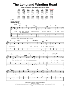 The Long And Winding Road von The Beatles (Download) 