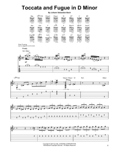 Toccata And Fugue In D Minor (Download) 