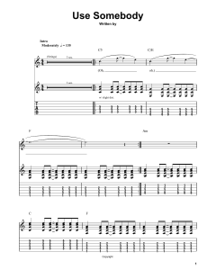 Use Somebody von Kings Of Leon (Download) 