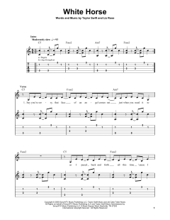 White Horse von Taylor Swift (Download) 