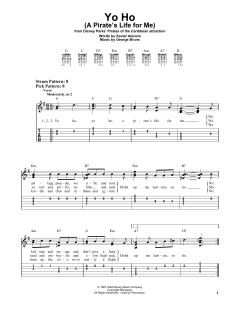 Yo Ho von George Bruns (Download) 